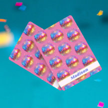 Boule de Disco Groovy Anniversaire Paillettes Rose