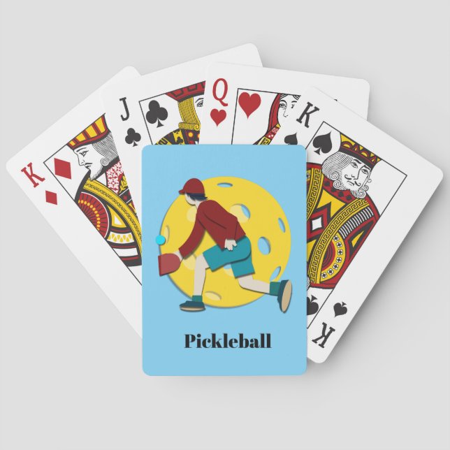 Jeu De Cartes Boule de pique (dos)