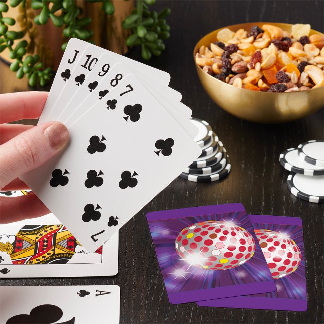 Jeu De Cartes Boule Red Disco (Créateur téléchargé)
