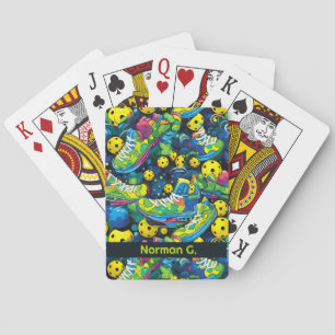 Jeu De Cartes Boules de pickles psychédéliques