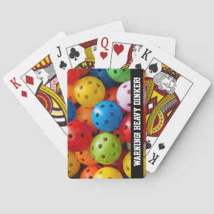 Jeu De Cartes Boulettes colorées, texte personnalisé