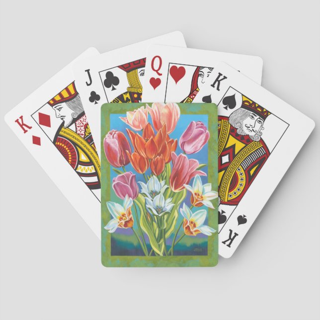 Jeu De Cartes Bouquet à la frontière III (dos)