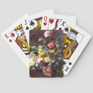 Jeu De Cartes Bouquet crâne