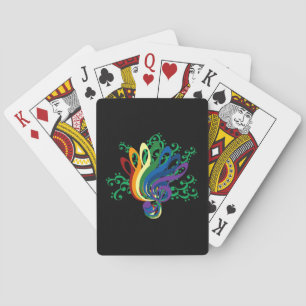 Jeu De Cartes Bouquet of Music Clefs