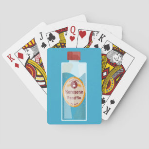 Jeu De Cartes Bouteille de kérosène Paraffine
