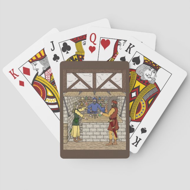 Jeu De Cartes Boutique d'Imaginaire (dos)
