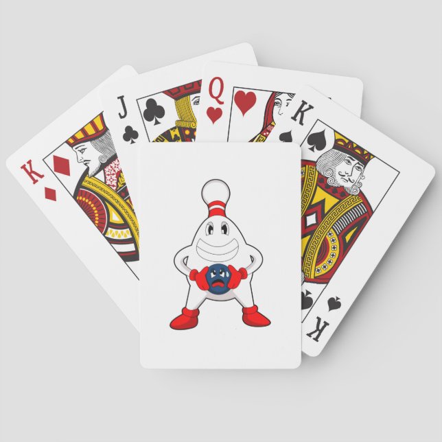 Jeu De Cartes Bowling Bowling pin Bowling Bowling (dos)