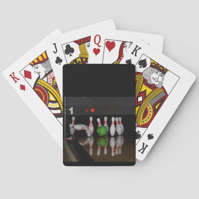Jeu De Cartes Bowling Jouer Cartes (dos)