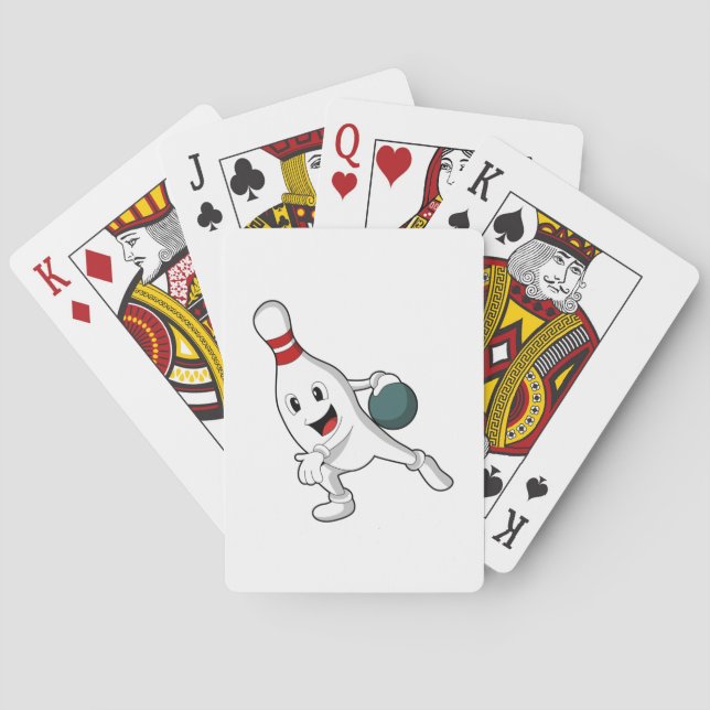 Jeu De Cartes Bowling pin Bowling (dos)