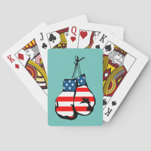JEU DE CARTES BOXING GLOVES PATRIOT PLAYCARDS