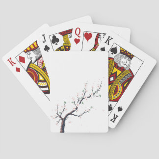 Jeu De Cartes Branche d'arbre japonaise minimale