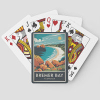 Bremer Bay Australie Illustration Voyage Art Retro