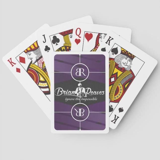 Jeu De Cartes Brian Reaves Cartes De Jeu De Luxe (dos)