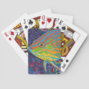 Jeu De Cartes Brillant poisson tropical I