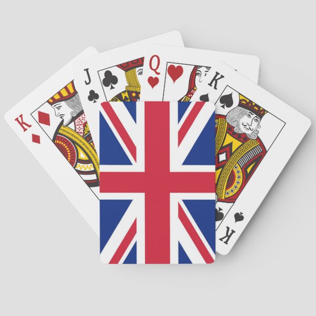 Jeu De Cartes British Flag Playing Cards (dos)