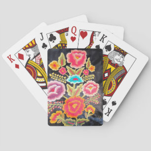 Jeu De Cartes Broderie mexicaine