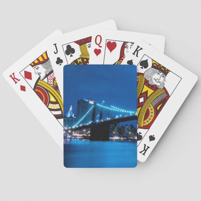 Jeu De Cartes Brooklyn Bridge, New York (dos)