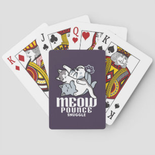 Jeu De Cartes Brosse à lait - Chats à couchage mignon