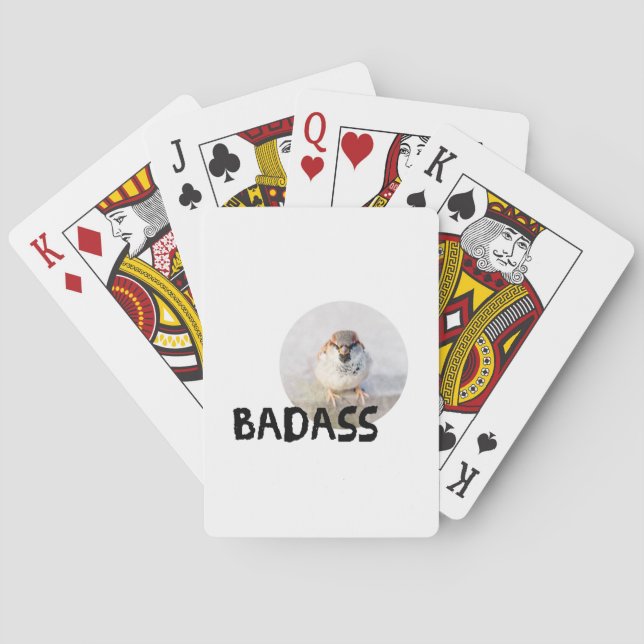 Jeu De Cartes Bruant - Badass (dos)
