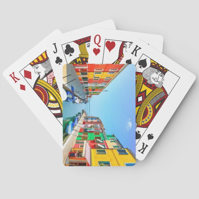 Jeu De Cartes Burano, Italie (dos)