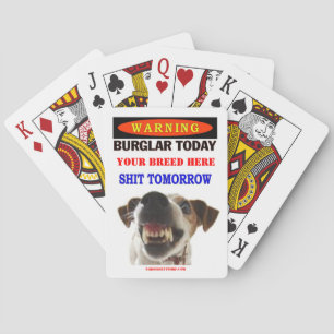 JEU DE CARTES BURGLAR AUJOURD'HUI