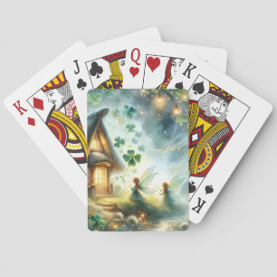 Jeu De Cartes Cabane de Fée Trèfle Lumineuse