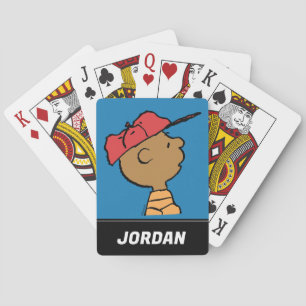 Jeu De Cartes cacahuètes   Franklin Casquette De Baseball Jouer 