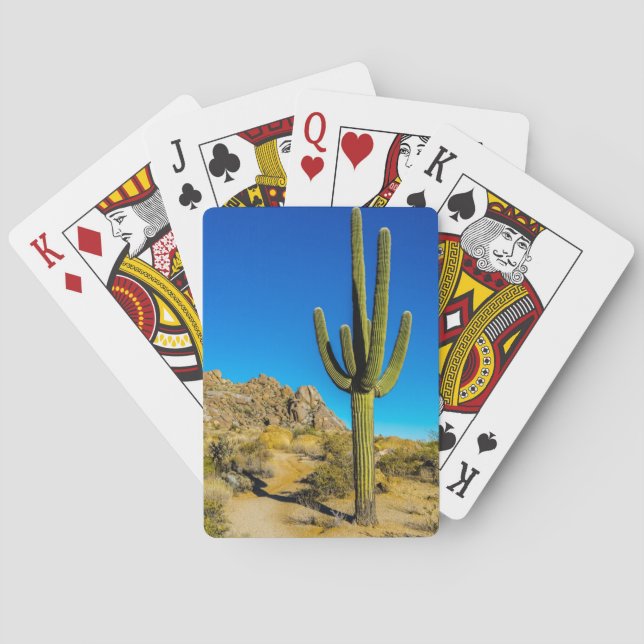 Jeu De Cartes Cactus debout (dos)