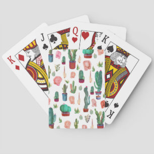Jeu De Cartes Cactus et boutons