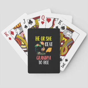 Jeu De Cartes Cadeau apiculteur   Grand-mère à être