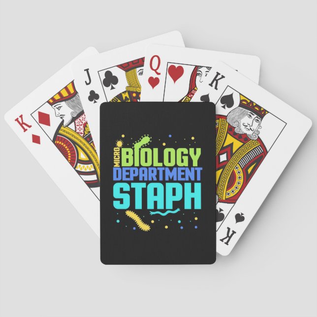 Jeu De Cartes Cadeau d'anniversaire | Service de micro-biologie  (dos)