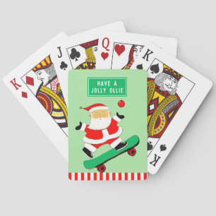 Jeu De Cartes Cadeau de skateboard dans les chaussettes
