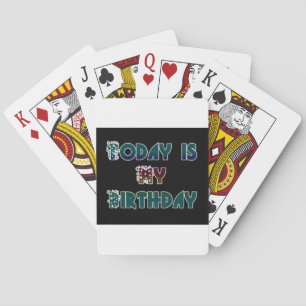 Jeu De Cartes Cadeau Hakuna Matata Aujourd'hui est mon anniversa