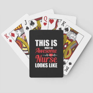 Jeu De Cartes Cadeau infirmière   C'Est Ce Qu'Une Infirmière Mag