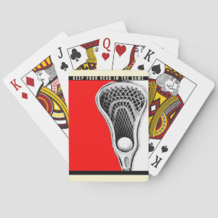 Jeu De Cartes Cadeau original de lacrosse