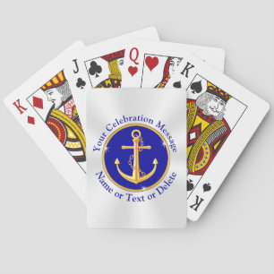 Jeu De Cartes Cadeaux bon marché d'Ancre pour épouser ou toute