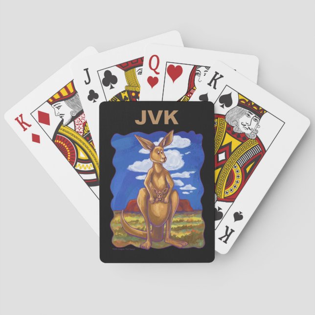 Jeu De Cartes Cadeaux et accessoires Kangaroo (dos)