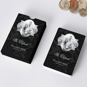 Jeu De Cartes Cadre photo classique Nous Elopé   Noir