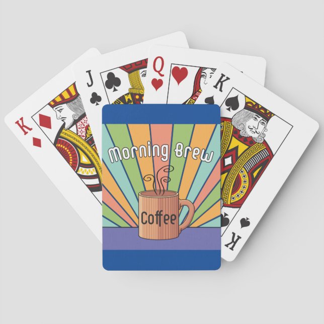 Jeu De Cartes Café du matin (dos)