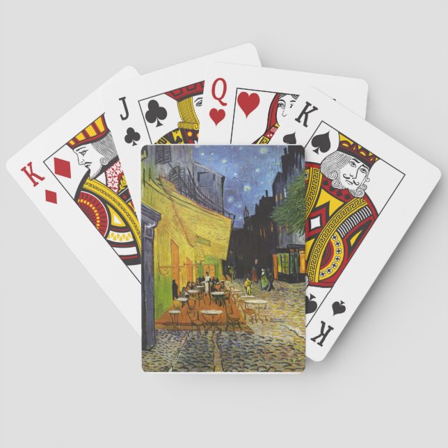 Jeu De Cartes Café Terrasse à Night Van Gogh (dos)