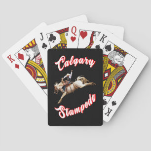 Jeu De Cartes Calgary Heure Canada Juillet Riders Calgary Stampe