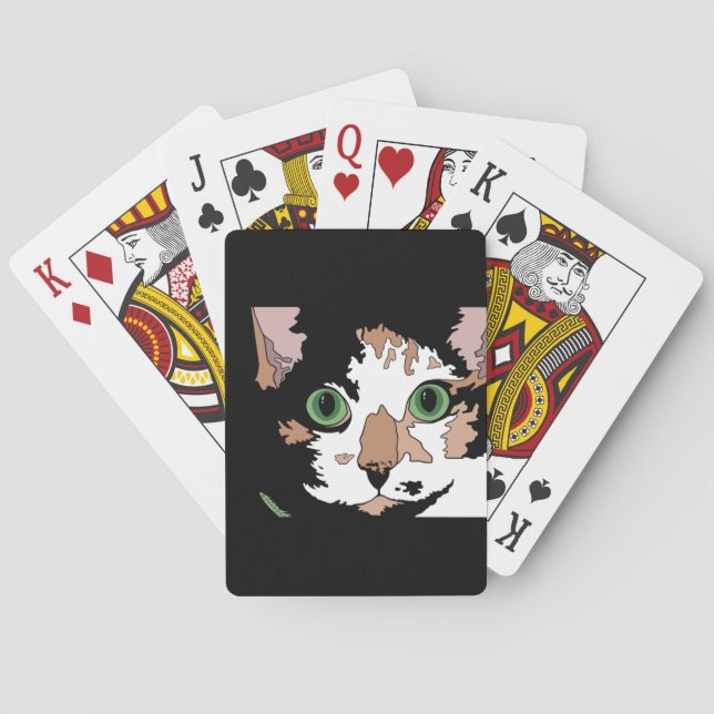 Jeu De Cartes Calico Cat (dos)