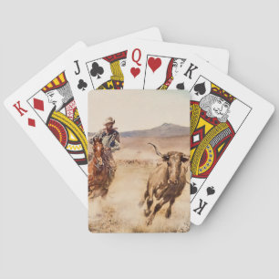 Jeu De Cartes "California Vaquero" par Edward Borein