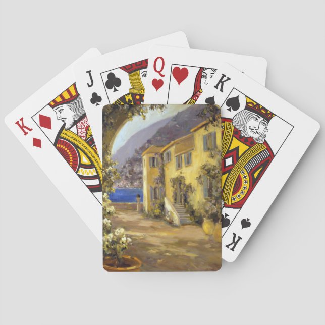 Jeu De Cartes Calme latin I (dos)