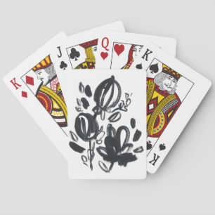 Jeu De Cartes Cameo Bloom - Noir et Blanc