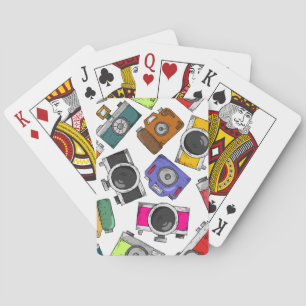 Jeu De Cartes Caméra photographique motif