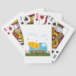 Jeu De Cartes Camion de mélangeur de ciment