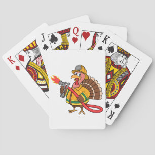 Jeu De Cartes Camions pompiers Thanksgiving Turquie