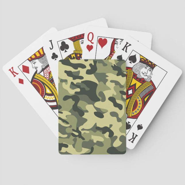 Jeu De Cartes Camo (dos)