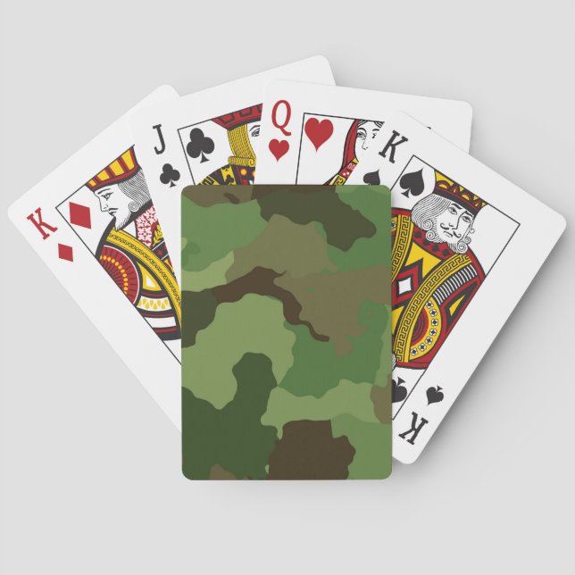 Jeu De Cartes Camo (dos)